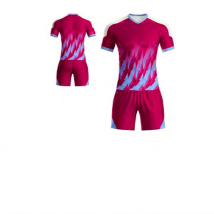 Service OEM, conception personnalisée d'uniformes de football, prix bas, impression personnalisée d'uniformes de football, nouvelle arrivée, uniforme de football personnalisé - Product Image 5