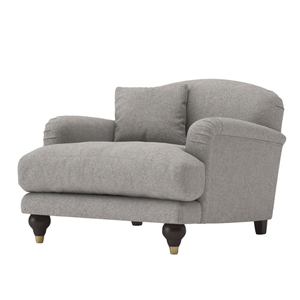 Canapé 1 place avec coussin de dossier, couleur gris élégant, idéal pour le salon - Vente flash - Product Image 6