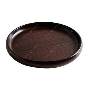 ถาดไม้ทรงกลม ถาดไม้กลม ถาดเสิร์ฟไม้ ถาดเสิร์ฟทรงกลม ถาดไม้ - Product Image 2