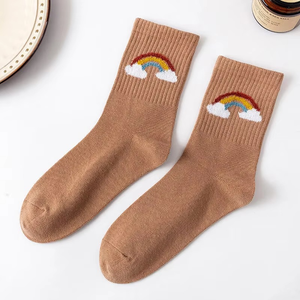 Chaussettes de compression respirantes pour femmes, chaussettes de sport unisexes pour la course à pied, la gym et le fitness, chaussettes en filet pour femmes - Product Image 5