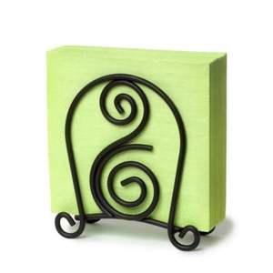 Porte-serviettes en métal doré pour table, élégant distributeur vertical de papier, support moderne en fil métallique pour serviettes, pour cuisine et restaurant - Product Image 3