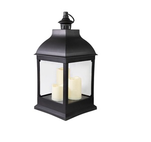 Classical Cylindrical Shape Hanging Metal Candle <b>Lantern</b> With Matt <b>Black</b> Finish Candle <b>Lantern</b> for Home Decor with <b>Black</b> Color - Product Image 4