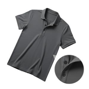 Camisas Polo para Hombre, Manga Corta, Algodón, Cuello Elegante, Ajuste Cómodo, Uso Diario Informal para Oficina y Eventos Sociales, Moderno - Product Image 4