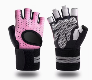 Hardihood International Professional Lightweight Half Finger Gym <b>Gloves</b> for Unisex Weight Lifting Training - Product Image 5