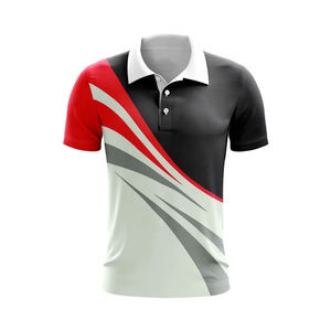Chemise polo à manches courtes avec logo de marque brodé, design tendance, pour homme, été, haut de gamme, 100% coton, décontractée, Paul Golf T-shirt - Product Image 3