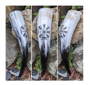 New Design Buffalo Viking Horn Natural Craft Handmade Customized Size Viking Drinking Horn Authentic & Food Safe - Product Image 6