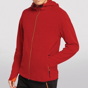 Sudadera con Capucha para Hombre, Manga Larga, Cierre de Cremallera, Diseño Personalizado, Forro Polar Sólido, Resistente al Viento, Ecológica, Corte Regular - Product Image 3