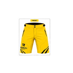 Shorts de Vélo Tout-Terrain Unisexe Personnalisables en Toile pour Sports de Plein Air, Cyclisme, BMX, MX – Confortables, Durables et Respirants - Product Image 1