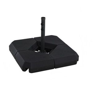 Ombrellone da Giardino Quadrato con Base in Acciaio Inox e Ferro per Patio, Ristorante, Hotel, Spiaggia - Consigliato per la Pioggia - Product Image 1