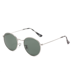 RTS Fashionable Metal Round Frame TAC Polarized <b>Sunglasses</b> Lightweight for Men and Women Outdoor Activities - Product Image 3