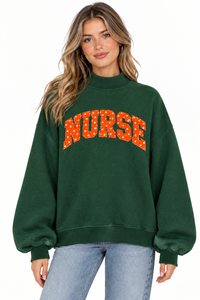 Custom Oversized <b>Women</b> MockNeck Sweatshirt Relaxed Fit Pullover Soft Comfortable Fleece Fabric OEM ODM <b>Clothing</b> - Product Image 5