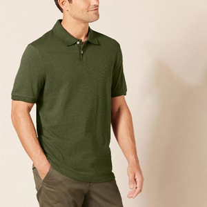 Polo de punto de manga corta para hombre, ligero, informal, con cuello vuelto, personalizable, para verano - Product Image 5