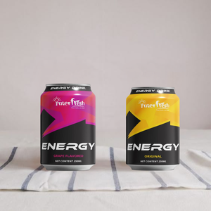 OEM Interfresh bebida energética carbonatada 250ml bebida con sabor natural jugo de frutas y verduras etiqueta de color HALAL ISO - Product Image 5