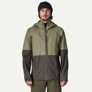 Veste de pluie à capuche pour homme, style résistant au vent, veste coupe-vent imperméable pour l'extérieur en hiver - Product Image 5