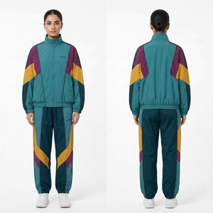 Kids Custom Logo Windbreaker Tracksuit - Windbreaker <b>Jacket</b> & Pants Set for Running, Bulk Wholesale - Product Image 1