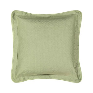 Funda de Cojín Rectangular Verde Sólido con Borde con Volantes, Estilo Nórdico, Decoración para el Hogar, Cierre de Sobre - Product Image 4