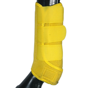 Protège-jambes équestres personnalisés avec logo (matériau PU) pour pattes avant et arrière – Marque sur mesure - Product Image 3