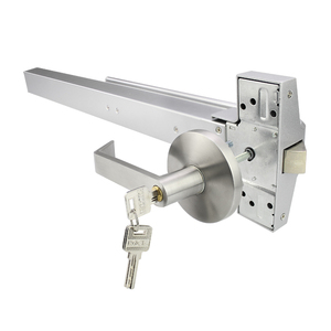 ประตูหนีไฟฉุกเฉิน 65 ซม. 75 ซม. 80 ซม. 90 ซม. 100 ซม. พร้อมกุญแจล็อคกันไฟและมือจับดันออกสำหรับประตูทางออก - Product Image 6