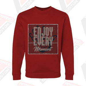 Sweat-shirt à col rond d'été en gros MCAMS04 100% coton pour hommes, vêtements de sport, impression numérique, broderie 3D, écologique - Product Image 3