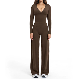 Conjunto de Yoga de 2 Piezas, Ropa Deportiva para Gimnasio, Trajes de Entrenamiento para Mujer, Sujetador Deportivo, Leggings de Gimnasio, Conjuntos de Yoga, Ropa de Entrenamiento - Product Image 4