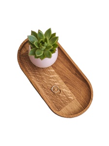 Petit plateau de service en bois de qualité supérieure 100% - Product Image 5