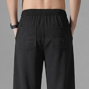 Pantalones con Pedrería para Hombre, Detalle Brillante, Ajuste Cómodo para Fiestas, Atuendo de Noche y Estilo Moderno - Product Image 4