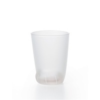 Gobelet en verre givré imprimé de qualité japonaise coconeco pour les amoureux des chats, idéal pour le thé glacé, le jus d'orange, le lait