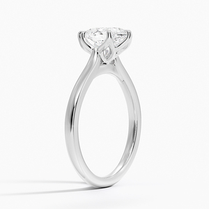 Anillo BOJ 036 con Corte Pera, Plata 925, Elodie, Chapado en Rodio, para Boda, 2ct, Color D, VVS1, Moissanita, Certificado GRA, Precio Bajo - Product Image 2