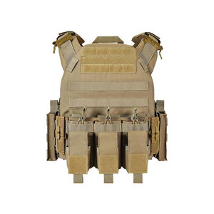 เสื้อกั๊กยุทธวิธีแบบปรับได้พร้อมระบบ MOLLE สำหรับการฝึกกลางแจ้งและกระเป๋าเป้สะพายหลังทางยุทธวิธี - Product Image 3