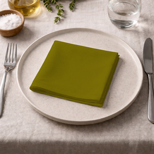 Serviettes de table en coton uni, douces, lavables et réutilisables pour la maison, les dîners et la décoration de table de fête - Product Image 2