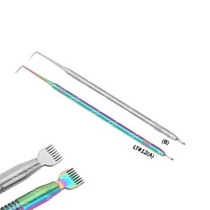 Herramientas de Lifting de Pestañas de Acero Inoxidable con Logotipo Personalizado, Función de Separación con Peine, Servicio OEM al por Mayor - Product Image 1