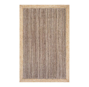Vente en gros tapis tissé plat tressé en jute réversible écologique tapis tissé naturel avec antidérapant pour un usage domestique - Product Image 6