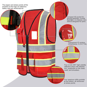 เสื้อกั๊กนิรภัยรุ่นใหม่มาแรง บริการ OEM ดีไซน์หรูหรา สวยงามทันสมัย - Product Image 2