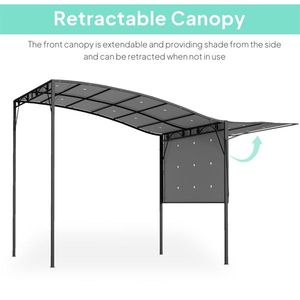 Pergola rétractable élégante, auvents rétractables pour l'espace extérieur - Product Image 5