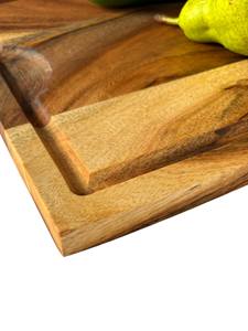 Planches à découper en bois d'acacia, décoratives, faites à la main, prix usine, en provenance d'Inde, vente en gros. - Product Image 4