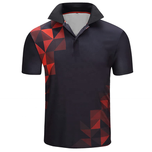 เสื้อโปโลโพลีเอสเตอร์คุณภาพระดับมืออาชีพ ระบายอากาศได้ดี ปักลายตามสั่ง สำหรับผู้ชาย รองรับการสกรีนแบบซับลิเมชั่น รับผลิตแบบ OEM - Product Image 1