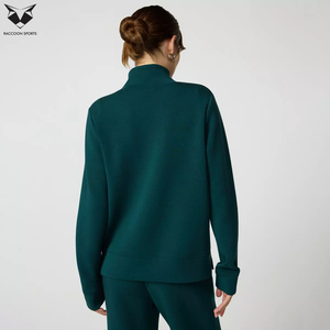 เสื้อสเวตเชิ้ตคอเต่าแฟชั่นผู้หญิงทรงโอเวอร์ไซส์ หลวม สวมใส่สบาย ผ้าฟลีซอุ่นๆ สำหรับฤดูใบไม้ร่วงและฤดูหนาว สไตล์สตรีทแวร์ - Product Image 3