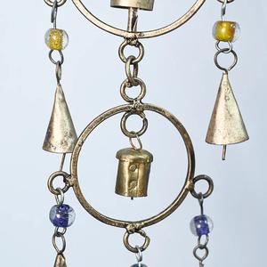 Escultura Decorativa de Metal Chapada en Oro para Colgar en la Pared, Elegante Adorno para Sala de Estar y Vestíbulo, Artículo de Decoración de Pared para Aniversario - Product Image 6