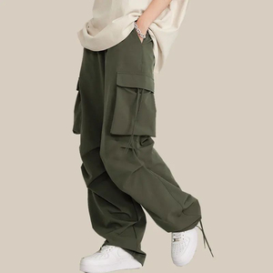 Pantalon décontracté droit PREDATEX INDUSTRIES en toile polyester/coton légère, doublé polaire, coupe européenne, idéal pour l'été - Product Image 3
