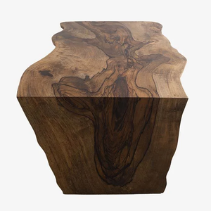 Acacia Live Edge Table de bar déroulante Mobilier d'hôtel Écologique pour l'entrée Hôtels Villas Bars Restaurants Salle à manger Ferme - Product Image 3