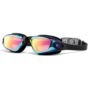 Lunettes de <span class=keywords><strong>natation</strong></span> sportives avec protection UV400, vision anti-buée, verres transparents, étanches, revêtement OEM, pour activités aquatiques en extérieur - Product Image 1