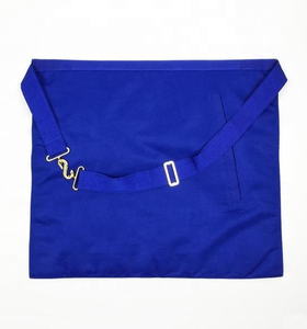 Wholesale Embroidery <b>Crafts</b> High Priest Royal Arch Chapter Masonic Apron with Red Velvet Tabs Freemasons Apron - Product Image 6