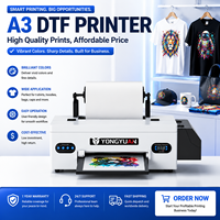 Impresora DTF Pro A3 2026 con Cabezal Epson L1800 - Kit Comercial Confiable de Máquina de Transferencia Térmica Rollo a Rollo de 330mm para DIY de Camisetas