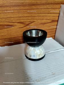 Quemador de Mubkhara árabe con incrustaciones de madera de cuero de gama alta, soporte de incienso Premium para noches de Ramadán y festividades de Eid Mubarak - Product Image 3