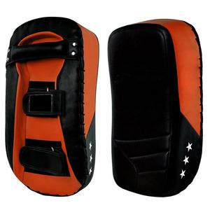 Escudo de patadas ajustable con logo personalizado para MMA, kickboxing, boxeo, entrenamiento de artes marciales, almohadilla de objetivo con acolchado de espuma suave, karate - Product Image 2