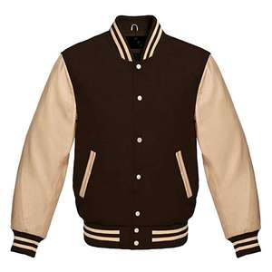 Nuevo diseño, Chaqueta Varsity Letterman Vintage Personalizada Negra y Roja con Cierre Completo para Hombre y Mujer - Product Image 5