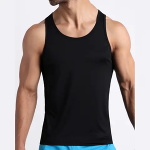 เสื้อกล้ามออกกำลังกายผู้ชายรุ่นใหม่ ระบายอากาศได้ดี คุณภาพเยี่ยม ดีไซน์พรีเมียม สีสันตามสั่ง สำหรับเพาะกายและฟิตเนส - Product Image 2