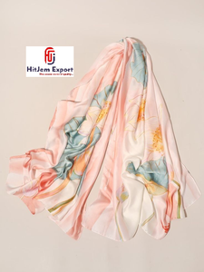Bufanda Larga Personalizada de Primera Calidad, Tejido Suave, Etiqueta Blanca, MOQ Bajo, Fabricante de Productos Textiles OEM ODM - Product Image 1