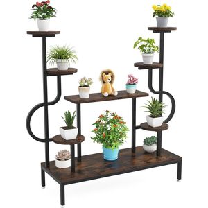 Scaffale a Scala per Piante, Espositore per Vegetazione per Decorazione Domestica - Product Image 6