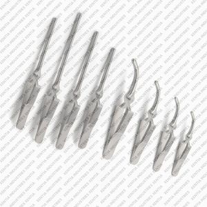 Pince vasculaire DeBakey Bulldog droite et courbée, pince microvasculaire atraumatique en acier inoxydable pour chirurgie vasculaire - Product Image 4